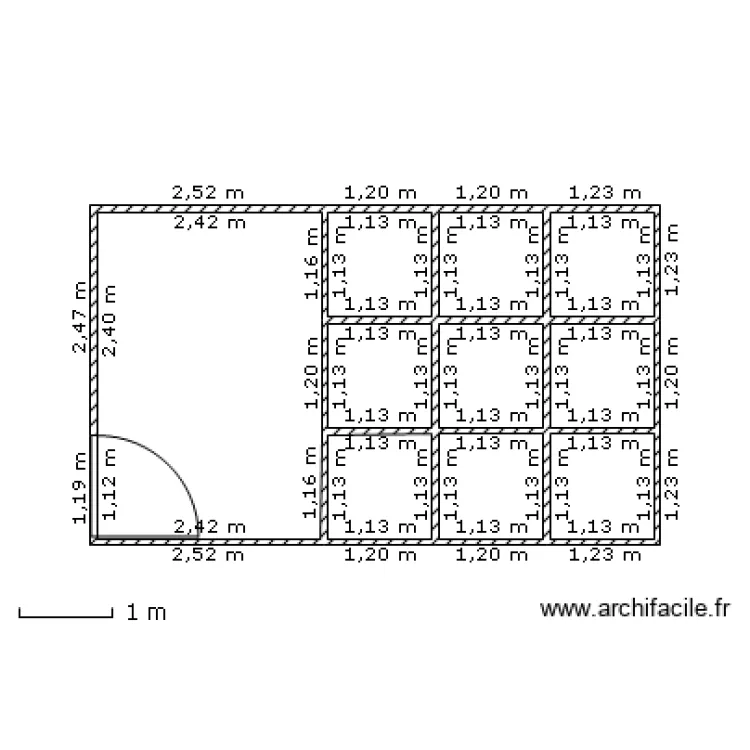 local fumeur champo 1. Plan de 