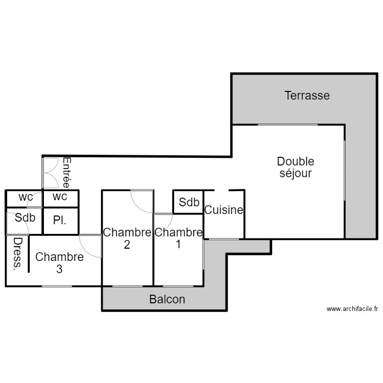 PLAN COLLET 24 01. Plan de 11 pièces et 1521 m2