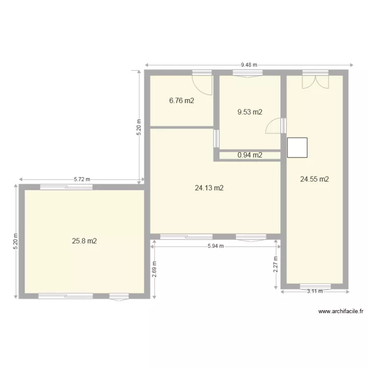 Plan de masse. Plan de 