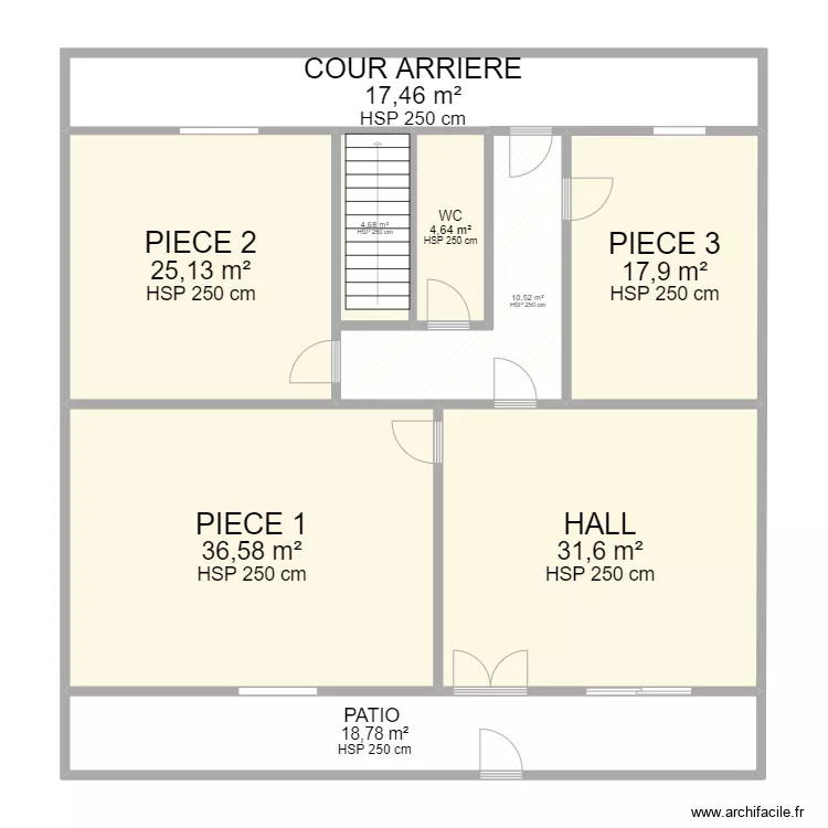 ISN POLYSCIENCE RDC. Plan de 