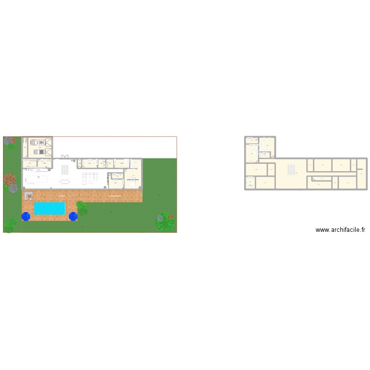 MAISON TOF. Plan de 0 pièce et 0 m2