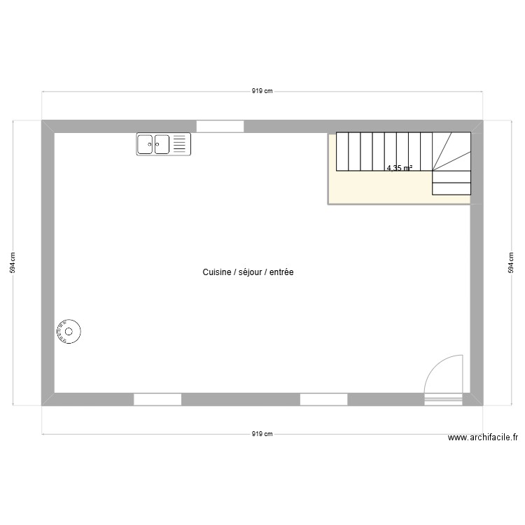 CRI. Plan de 0 pièce et 0 m2