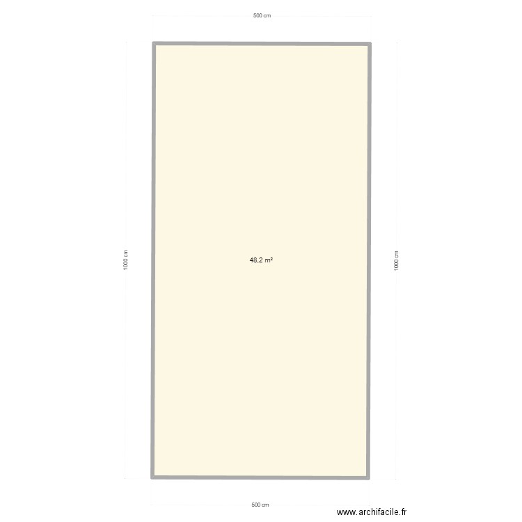 Miellerie 2. Plan de 1 pièce et 48 m2