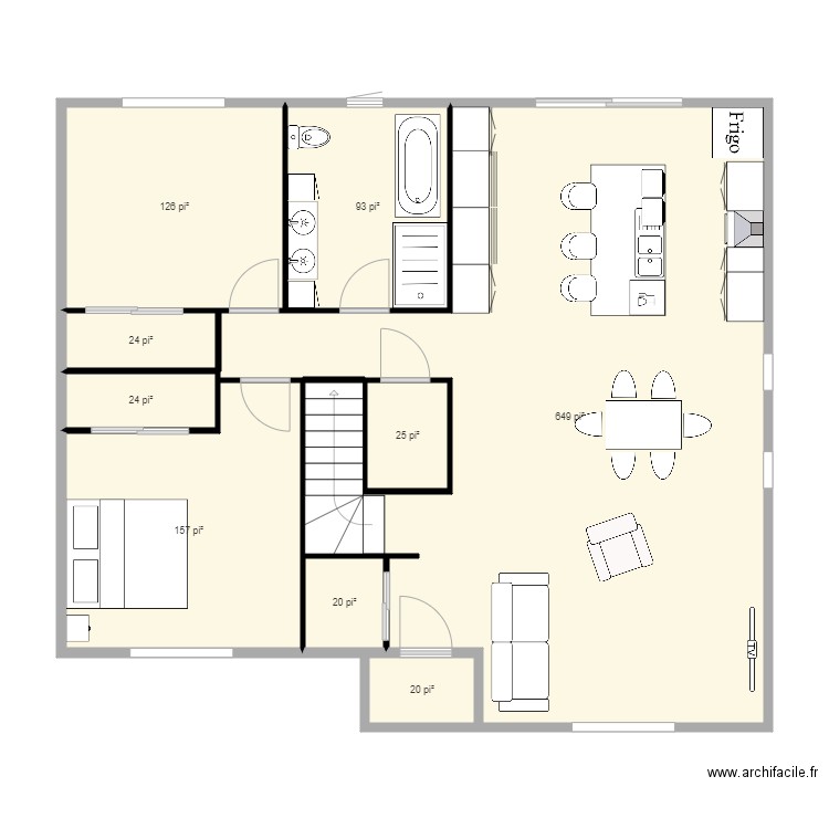 janie Maison Haut. Plan de 0 pièce et 0 m2