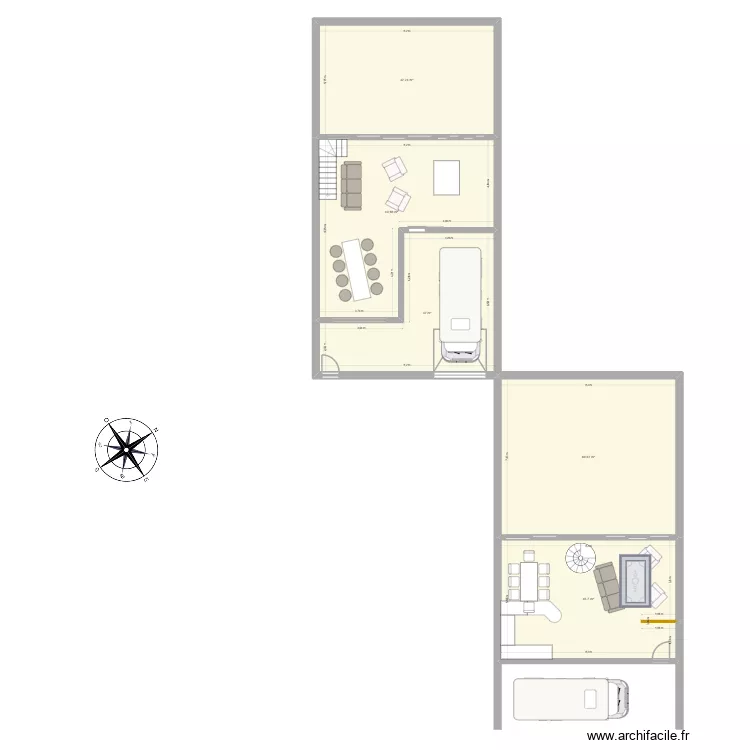 133m2. Plan de 5 et 235 m² 133m2. Plan de 5 et 235 m²