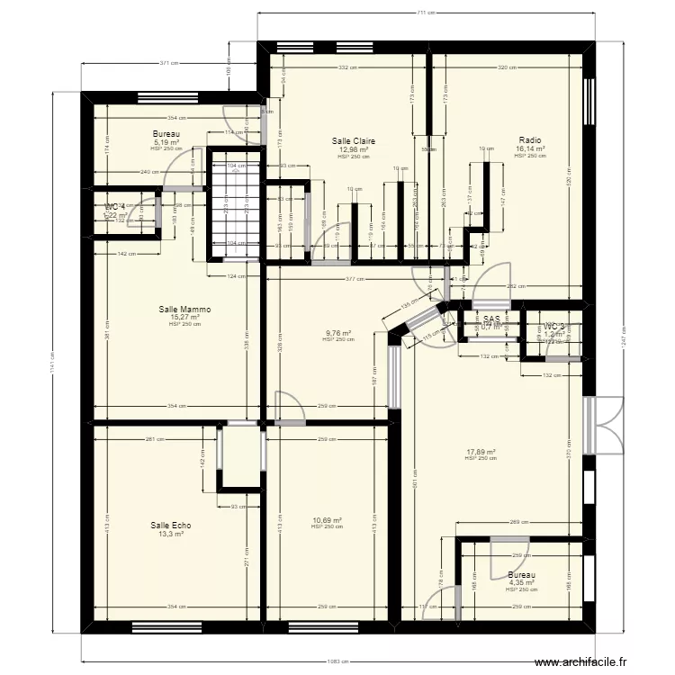 94 Villeneuve le roi 75 calmette Existant Jordan. Plan de 94 Villeneuve le roi 75 calmette Existant Jordan. Plan de
