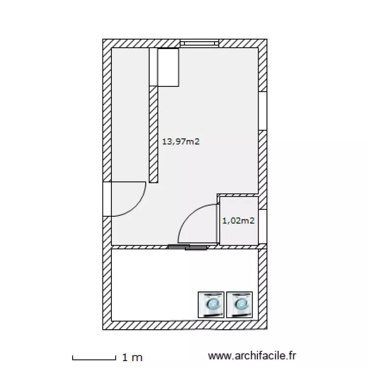 Buanderie. Plan de Buanderie. Plan de