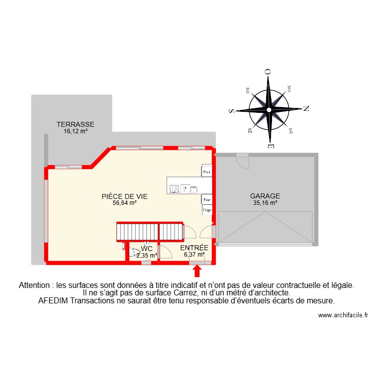 BI 30648. Plan de 18 pièces et 286 m2