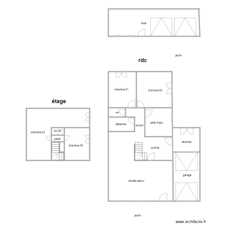 Burgaud. Plan de 0 pièce et 0 m2