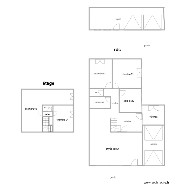 Burgaud. Plan de Burgaud. Plan de