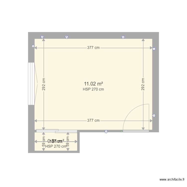 chambre Stella. Plan de 0 pièce et 0 m2