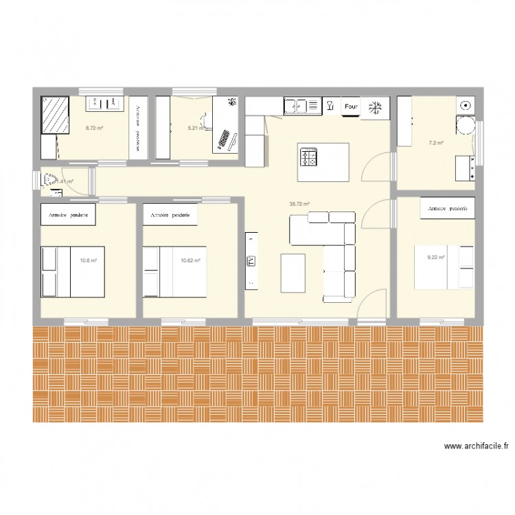 bungalow principal 4. Plan de 0 pièce et 0 m2