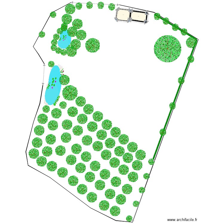 plan de situation. Plan de 0 pièce et 0 m2