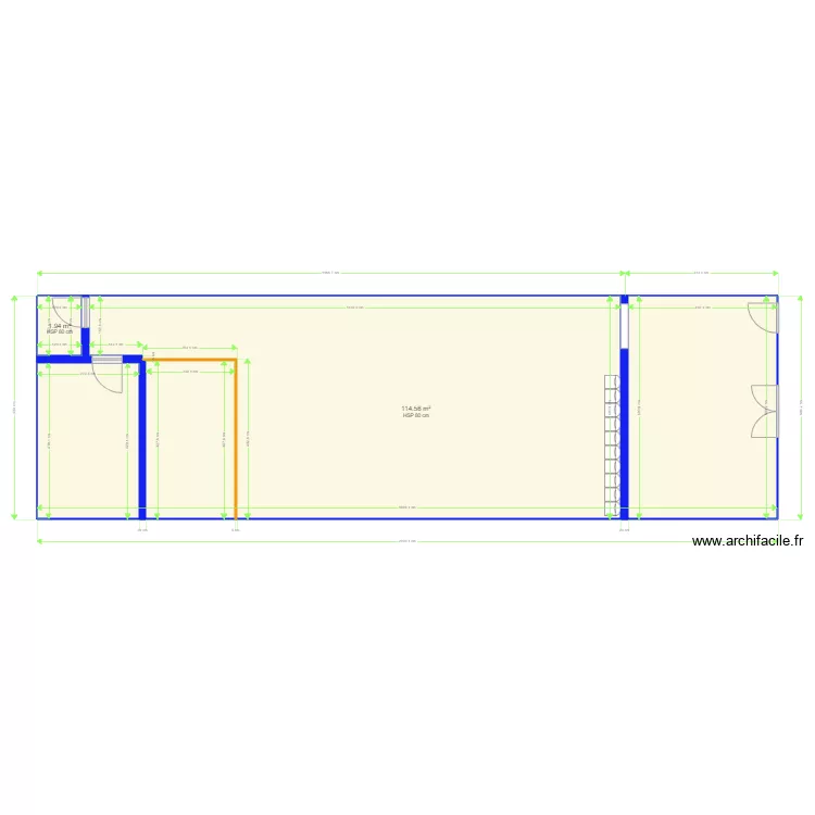 Th&eacute;&acirc;tre. Plan de 