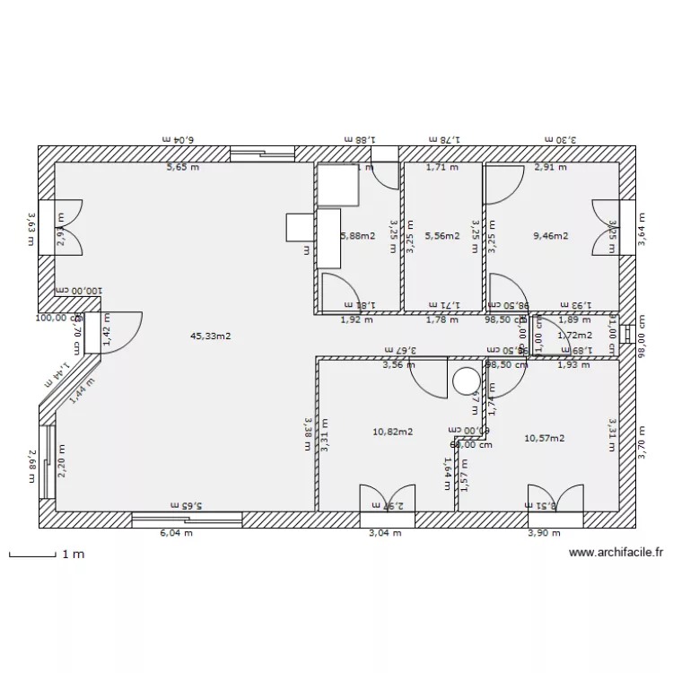 plan de masse. Plan de 