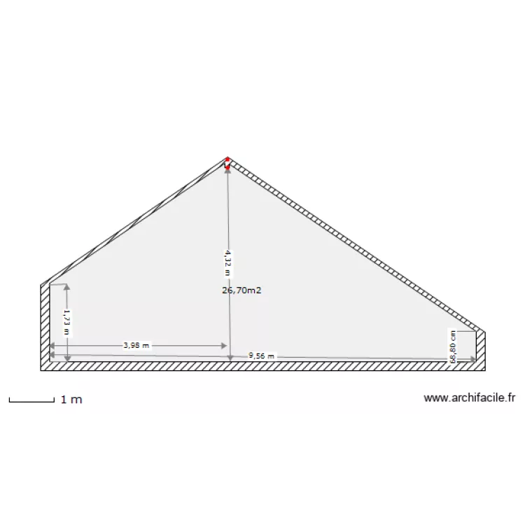 pilot etage 2 coupe. Plan de 