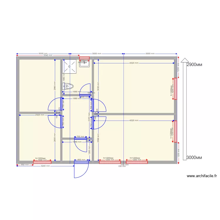 Яхт-Клуб.. Plan de 