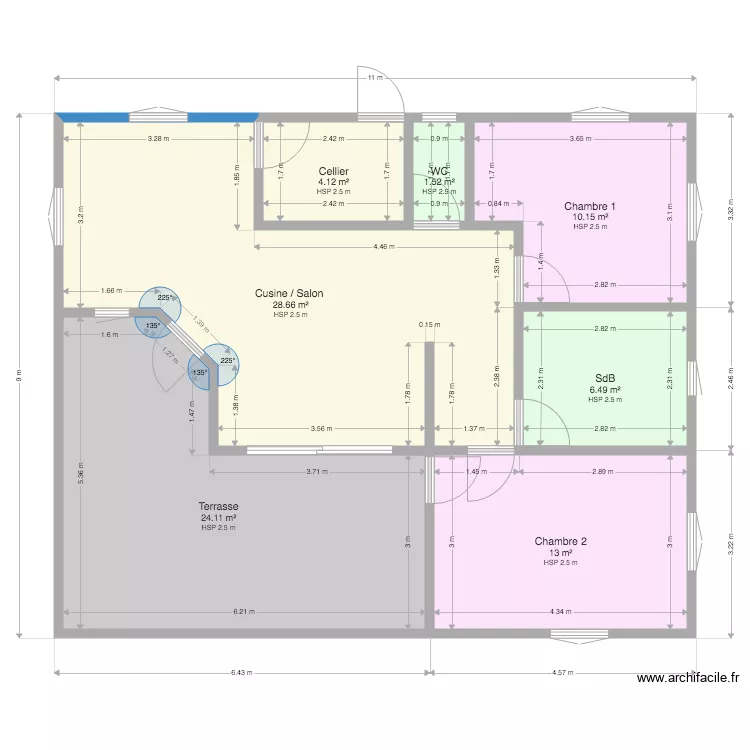 Plan T3 V1. Plan de Plan T3 V1. Plan de