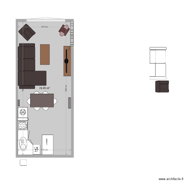 valberg 1. Plan de 0 pièce et 0 m2