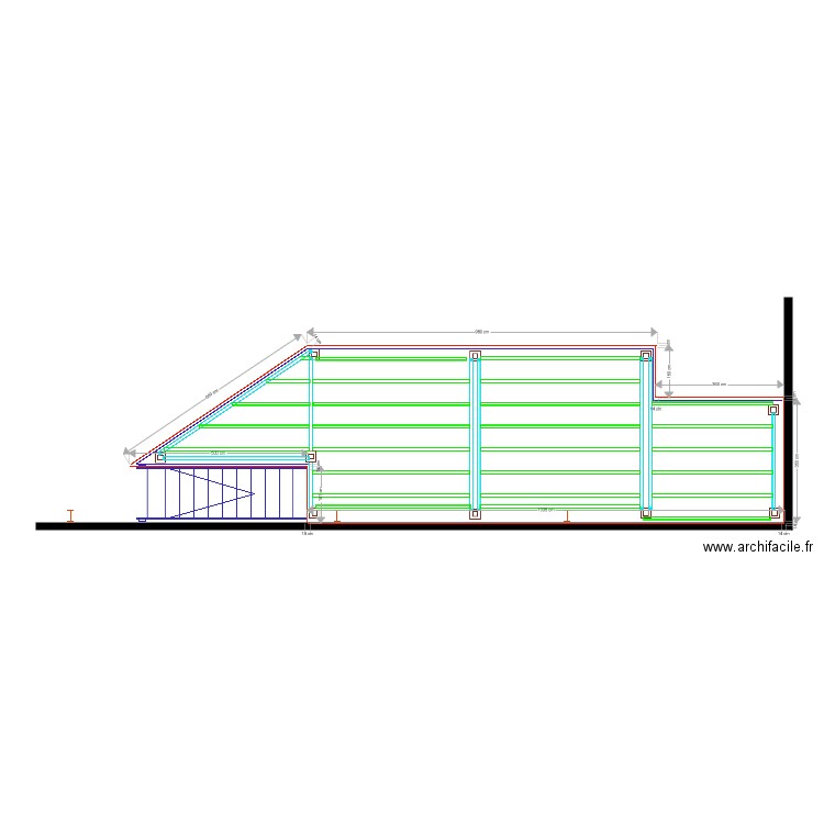 Plan mezza ERP. Plan de 0 pièce et 0 m2