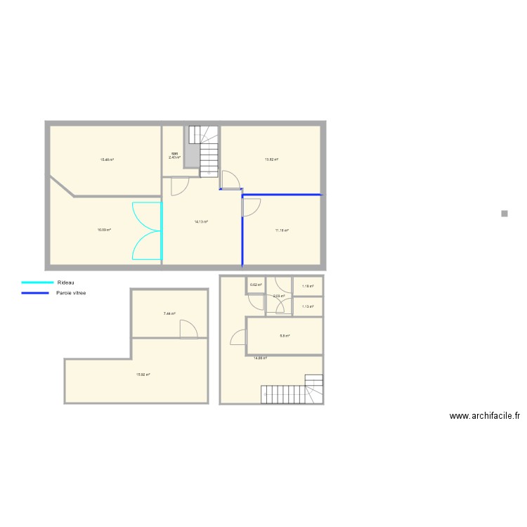 Cugnaux. Plan de 0 pièce et 0 m2