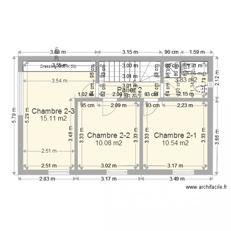 Etage2 PROJET 1. Plan de 0 pièce et 0 m2
