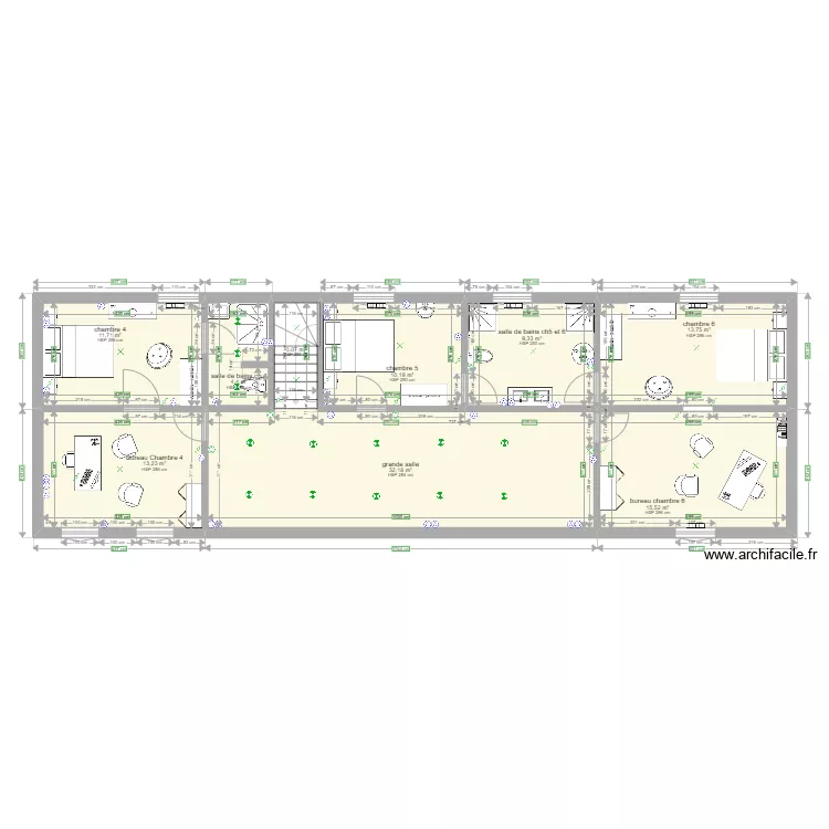 plan def des Modifications sur le 1er etage v2 001. Plan de 