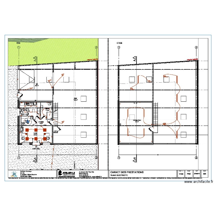 SCI EL ETAGE. Plan de 0 pièce et 0 m2