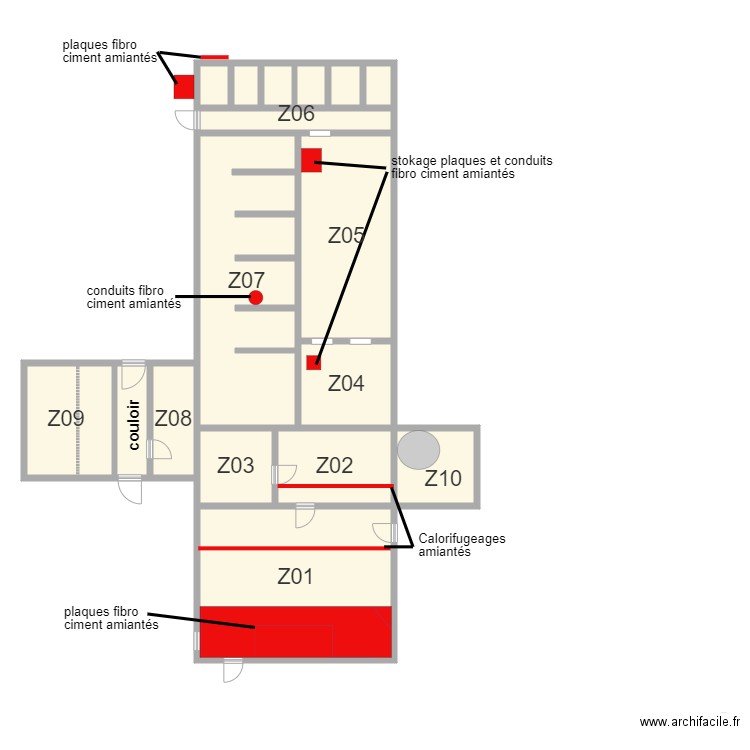 moulin rdc. Plan de 0 pièce et 0 m2