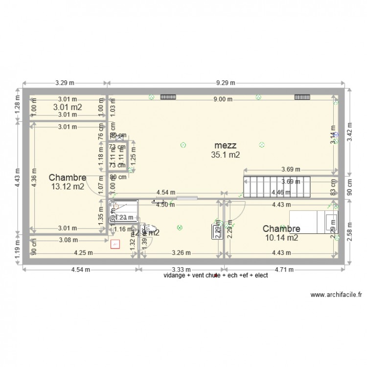 Plan. Plan de 0 pièce et 0 m2