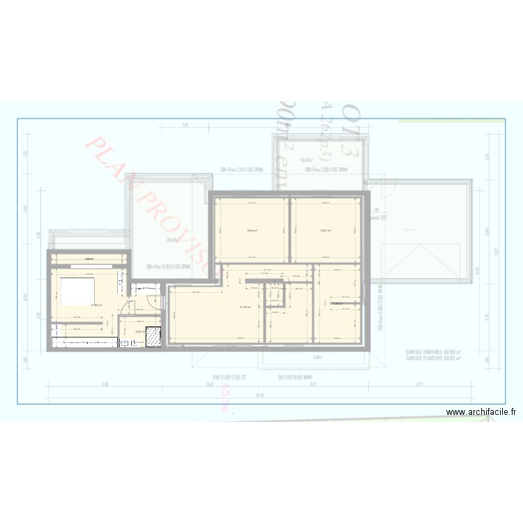 Piraino Avant Projet 1 avec Suite étage. Plan de 0 pièce et 0 m2