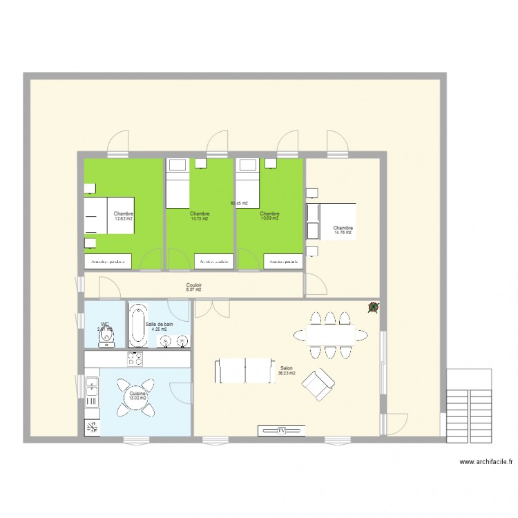 mwadjou plan sans côtes. Plan de 0 pièce et 0 m2