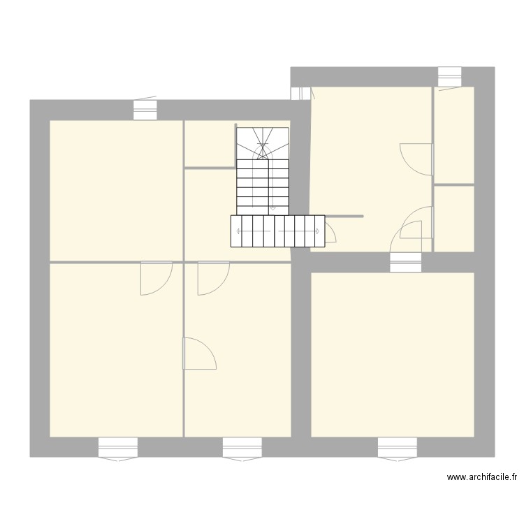 1er étage mairie Sigean. Plan de 0 pièce et 0 m2
