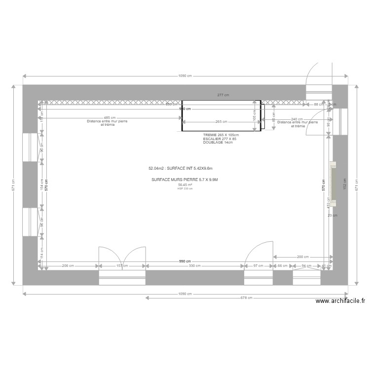 ANAIS BAT1 RDC . Plan de 0 pièce et 0 m2