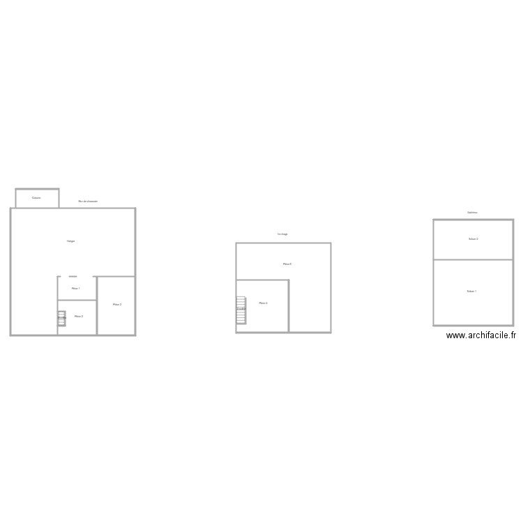 grange villy. Plan de 0 pièce et 0 m2