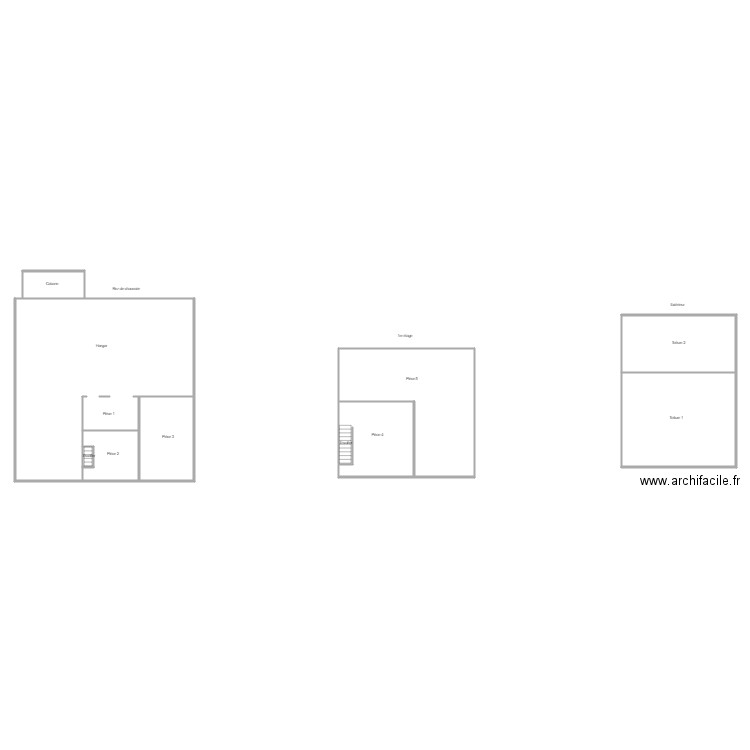 grange villy. Plan de 0 pièce et 0 m2