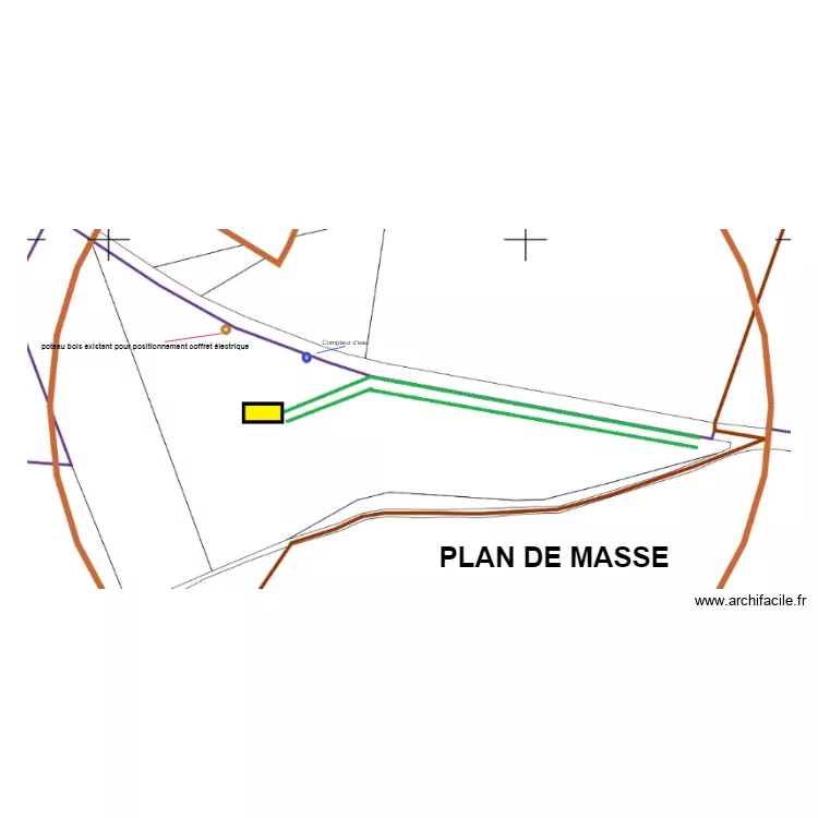 Jean Michel Borie. Plan de 
