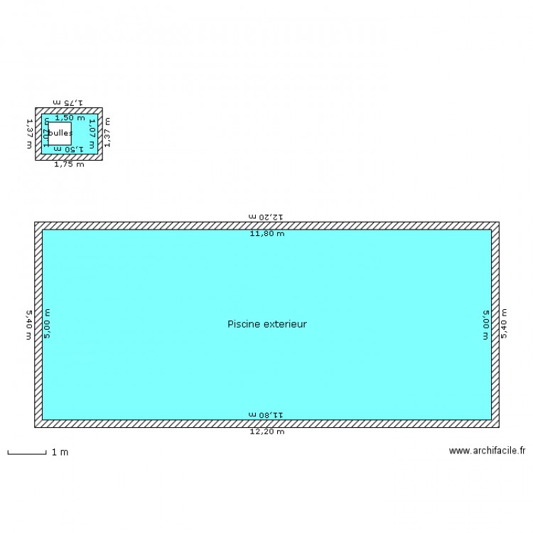 piscine ext. Plan de 0 pièce et 0 m2