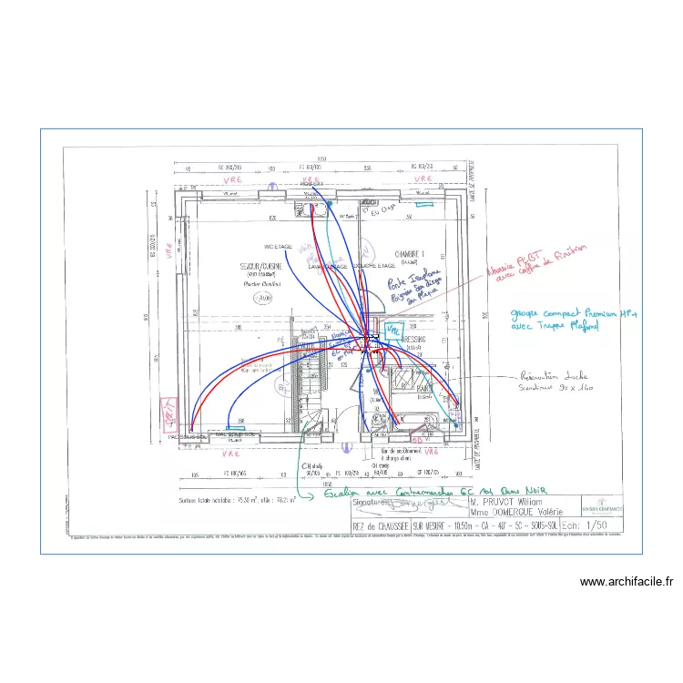 DOMERGUE HYDRAULIQUE. Plan de 