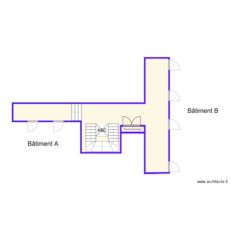 2 EME EROS. Plan de 0 pièce et 0 m2