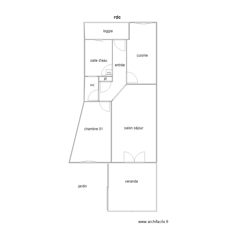 oury lot 9 am. Plan de 0 pièce et 0 m2