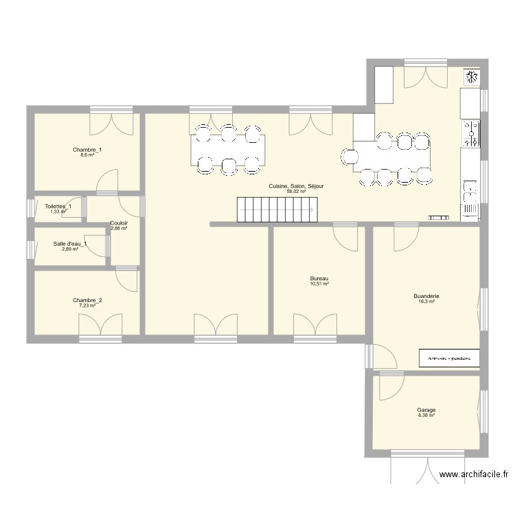 LACANAU bas PlusPlus. Plan de 0 pièce et 0 m2