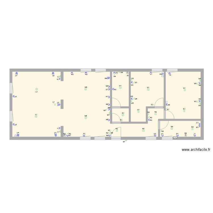 Velaine 1er. Plan de 0 pièce et 0 m2