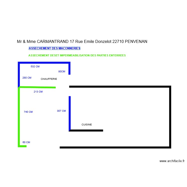 CARMANDRAND. Plan de 0 pièce et 0 m2