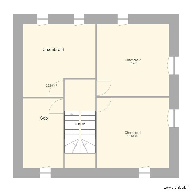 YALCINKAYA 1er étage. Plan de 0 pièce et 0 m2