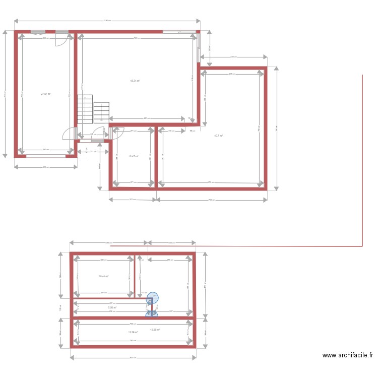 maison saint aunes VARIANTE. Plan de 0 pièce et 0 m2