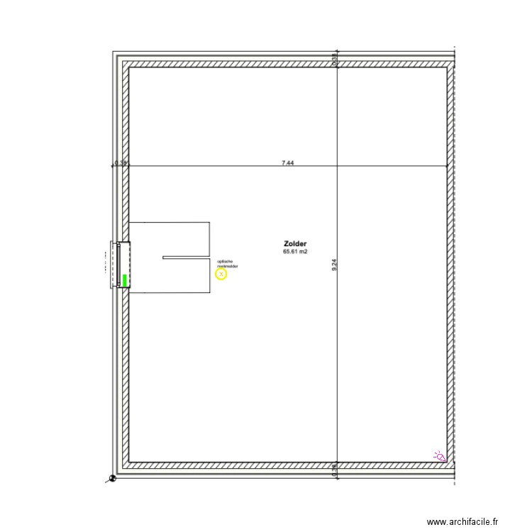 Plan Loockx 2 ieme. Plan de 0 pièce et 0 m2