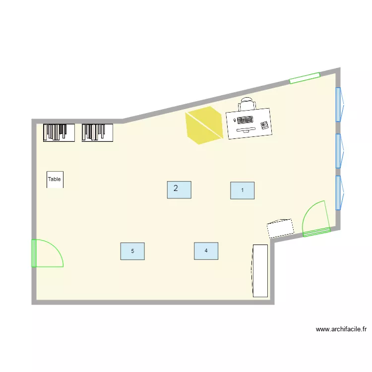 VIDOC  am&eacute;nagement global SEGPA 3. Plan de 