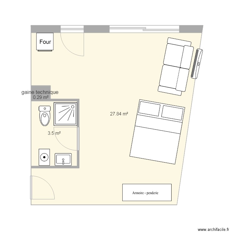 studio cage a poule lamentin. Plan de 0 pièce et 0 m2