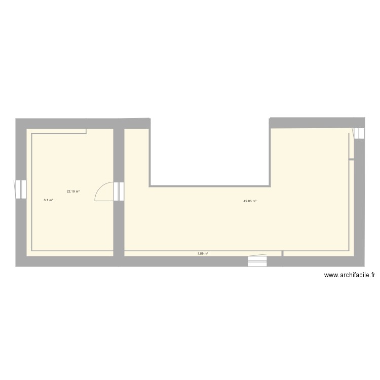 plan nouvelle maison vraies côtes etage 1. Plan de 0 pièce et 0 m2